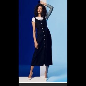 [dkny] pinafore dress